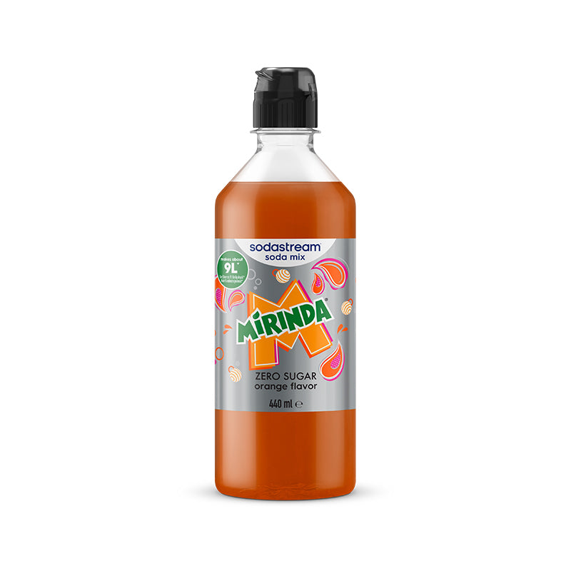 SodaStream Mirinda Zero smagskoncentrat 440 ml.