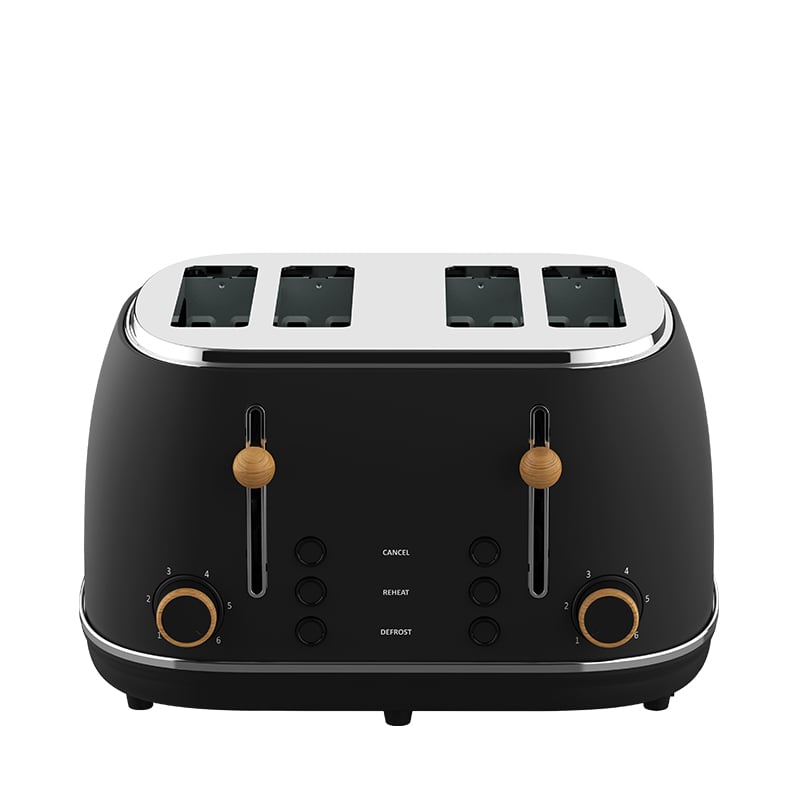 Witt Premium 4-slice Toaster sort 1500 watt