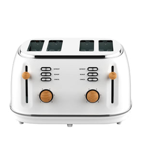 Witt Premium 4-slice Toaster hvid 1500 watt
