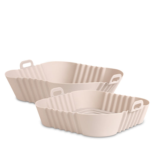 Airfryer silikoneforme - firkantet - 2 stk