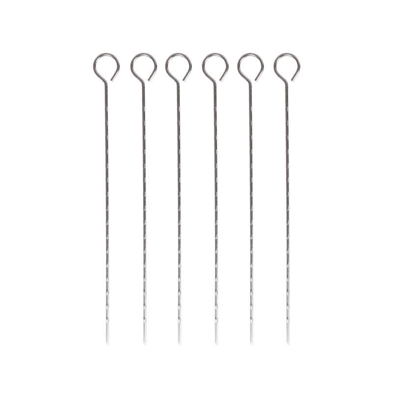 Airfryer madspyd i stål - 20 cm / 6 stk.