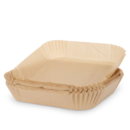 Airfryer papirform kvadratisk 100 stk.