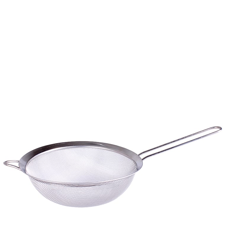 Aldente sigte i rustfrit stål 20 cm