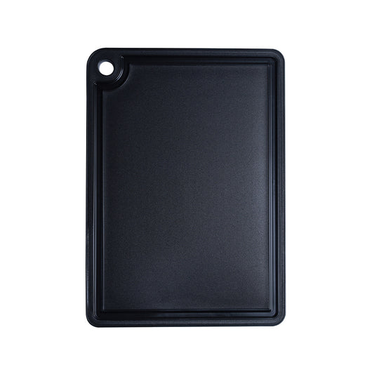 Aldente skærebræt sort plast 27x19 cm