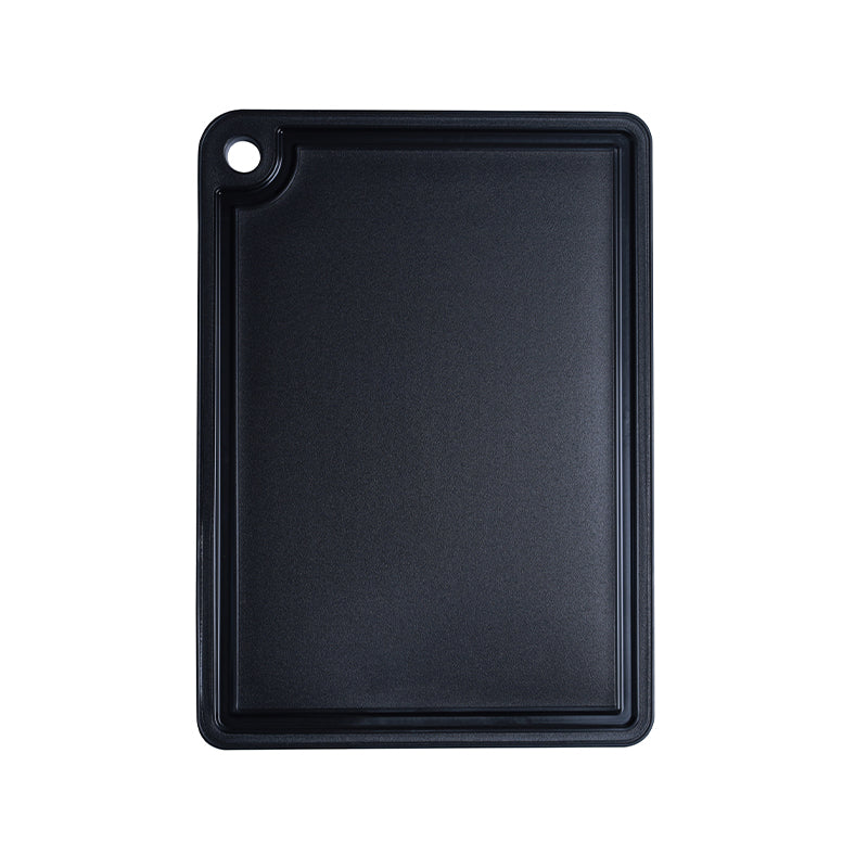 Aldente skærebræt sort plast 27x19 cm