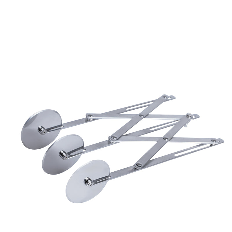 Aldente dejspore stål med 3 hjul