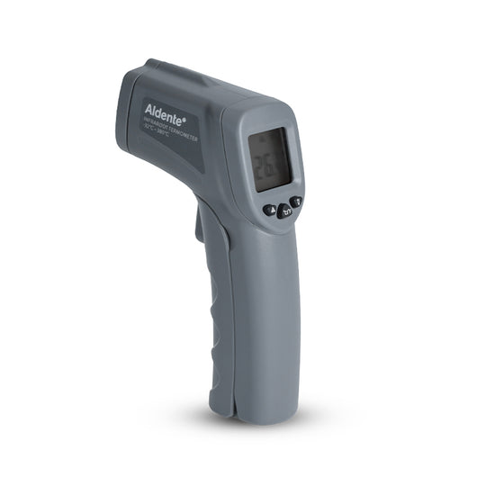 Aldente infrarødt termometer grå
