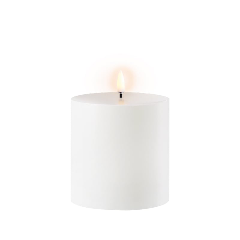 Uyuni Lighting Udendørs LED,  hvid -  H10 cm Ø: 8,4