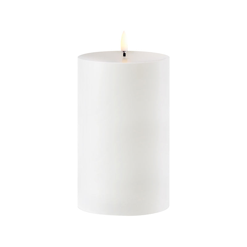Uyuni Lighting Udendørs LED,  hvid -  H 15 cm x Ø: 8,4