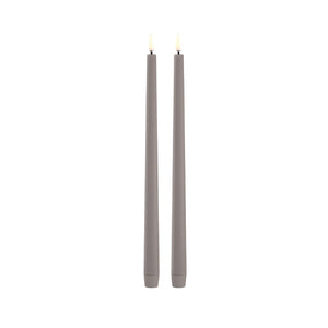 Uyuni Lighting LED stagelys 2 stk. sand H32 cm