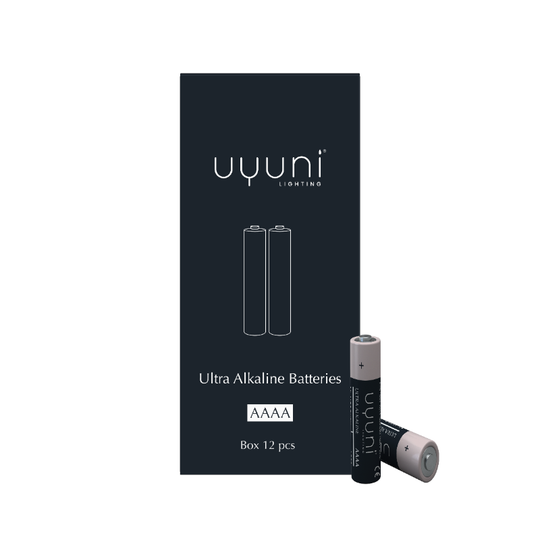 Uyuni Ligthing Ultra alkaline AAAA batteri 1,5V 12 stk.