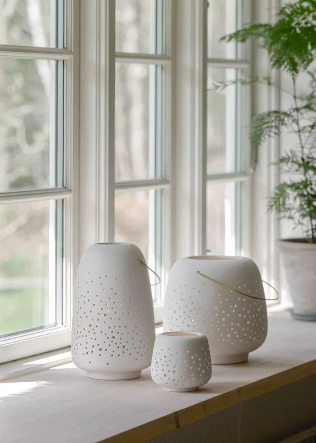 Uyuni Keramiklanterne lille