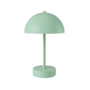 Bordlampe grøn opladeligt med touch H25,5 cm