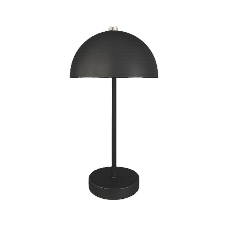 Bordlampe sort opladeligt med touch H35 cm