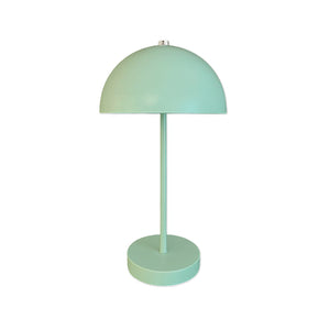 Bordlampe grøn opladeligt med touch H35 cm