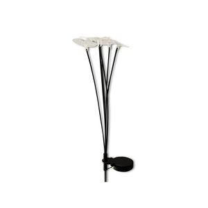 Enjoy solcelle stilk med 6 sommerfugle