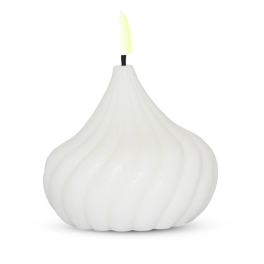 ENJOY LED lys snoet 10x10 cm med timerfunktion hvid