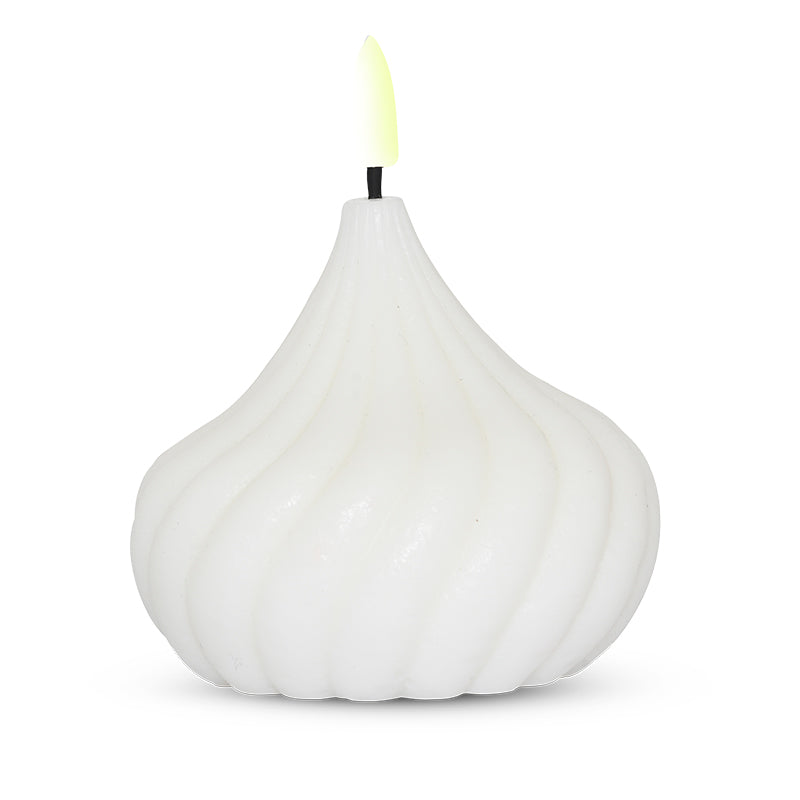 ENJOY LED lys snoet 10x10 cm med timerfunktion hvid