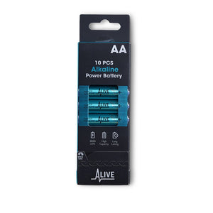 batteri aa lr6 1.5v 10-pak