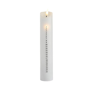 LED kalenderlys H28 cm