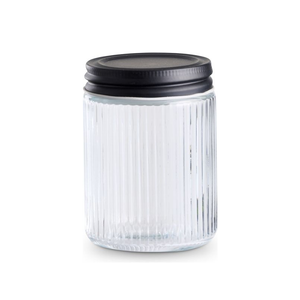 Opbevaringsglas Nordic med låg klar 0,3 liter