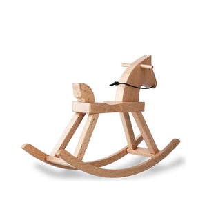 Kay Bojesen Figurines lille gyngehest bøg H 17,5 cm