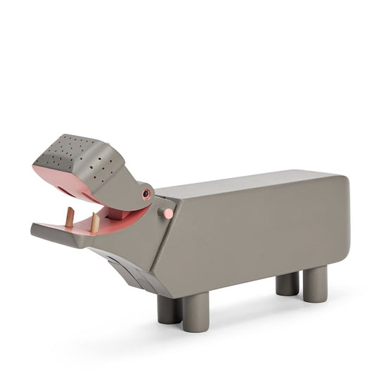 Kay Bojesen flodhest grå 9 cm