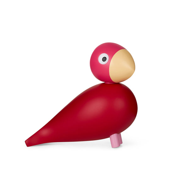 Kay Bojesen Årets sangfugl 2024 Flora rosa/pink 12,5 cm