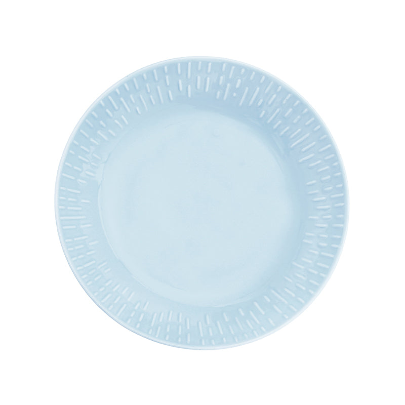 Aida Confetti frokosttallerken - Aqua 24 cm