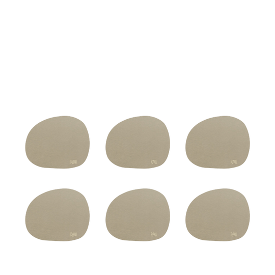 Aida RAW glasbrik soft silikone mellow clay 6 stk.