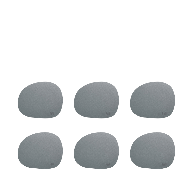 Aida RAW glasbrik soft silikone grey 6 stk.