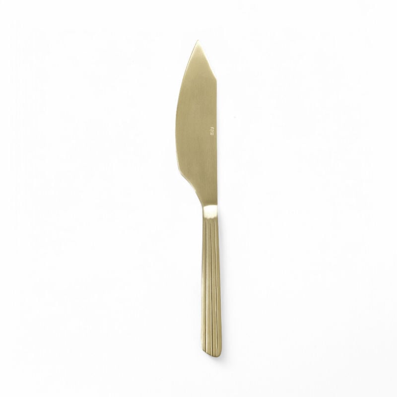 RAW lagkagekniv champagne farvet