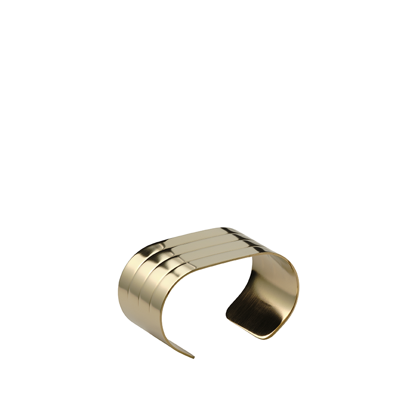 RAW servietring champagne guld 4 stk.