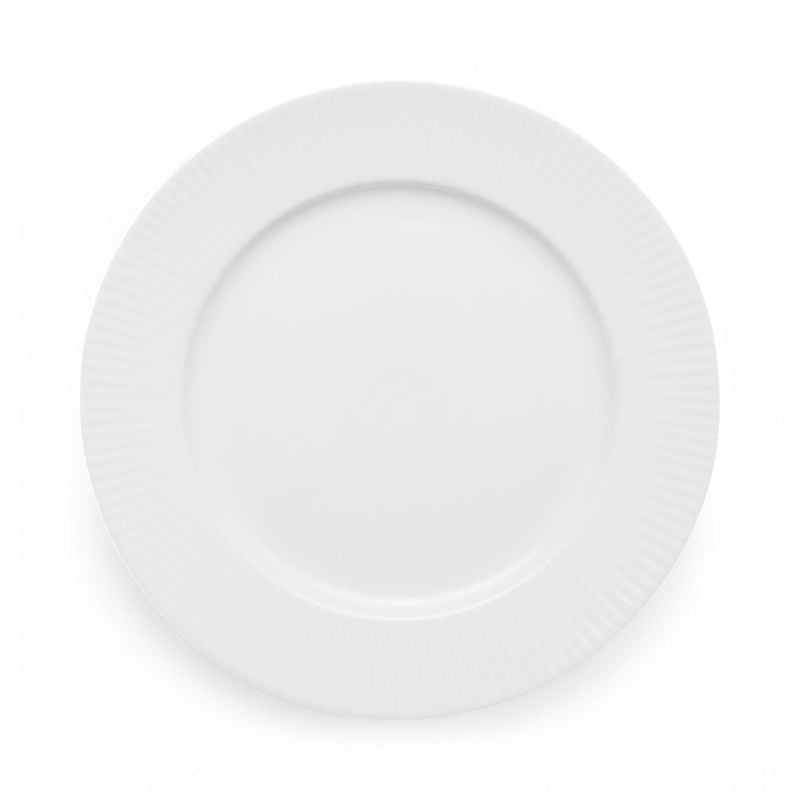 Aida Groovy frokosttallerken hvid 1 stk. 22 cm
