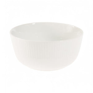 Aida Groovy skål hvid 1 stk. 14 cm