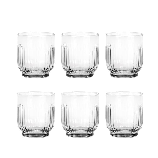 Aida Mosaic glas klar 6 stk. 33 cl