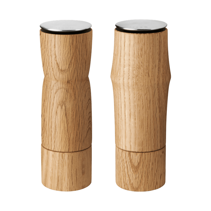 Stelton Storm salt- og peberkværn eg 2 stk.