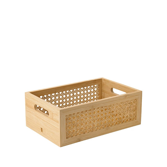 RIG-TIG Bamboo Box opbevaringskasse træ farve 30x20x11 cm