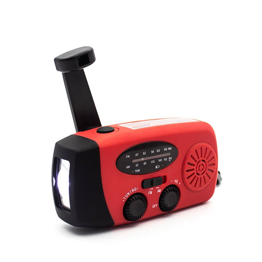 United ESR2407 FM nødradio med powerbank