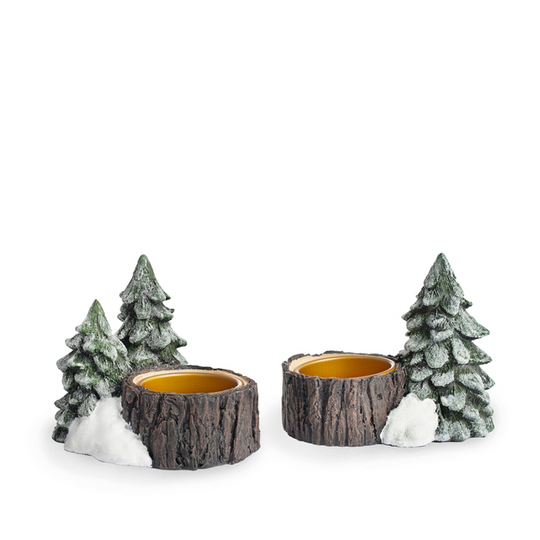 Lykketrold fyrfadsstager 2 stk.