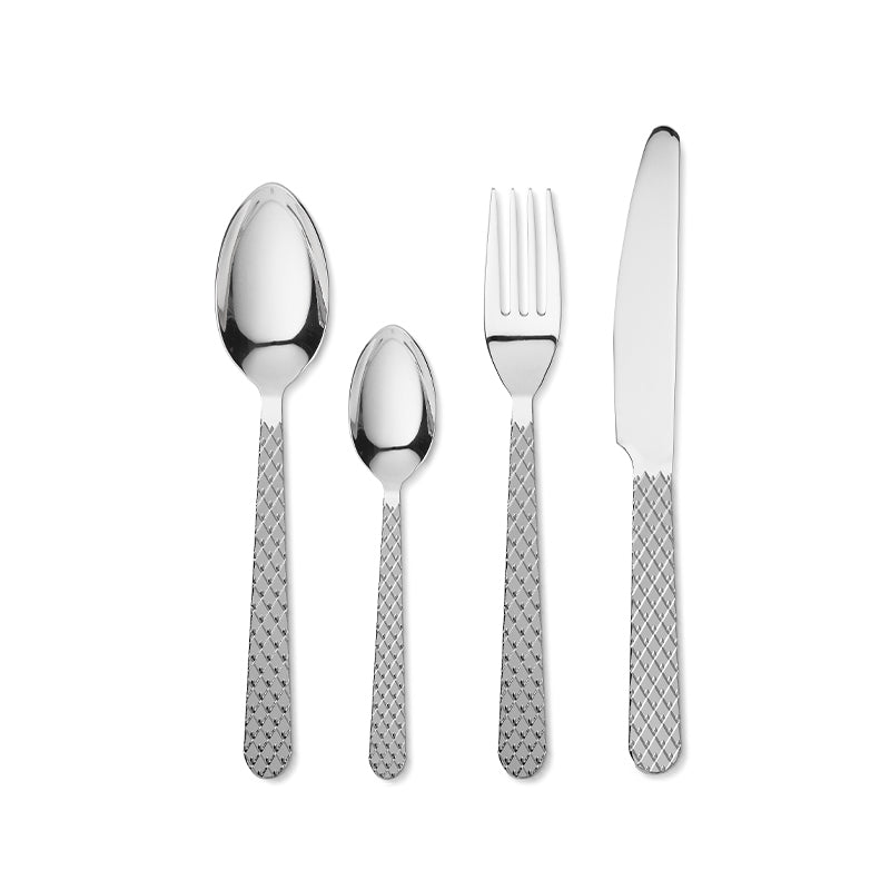 Lyngby Porcelæn Rhombe bestiksæt 16 dele