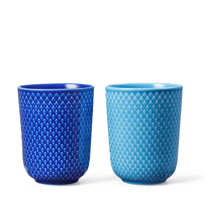 Rhombe Color krus mørkeblå/blå 2 stk. 33 cl