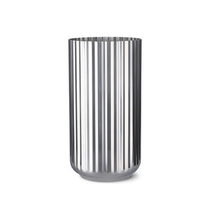 Lyngby vase rustfrit stål H 20,5 cm