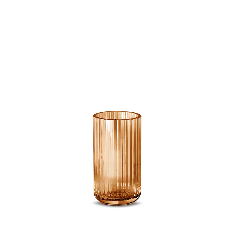 Lyngby vase amber 15 cm