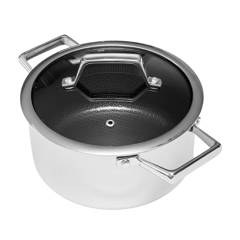 Hâws Santo Titanium gryde med hybridbelægning inkl. låg 3,4 liter