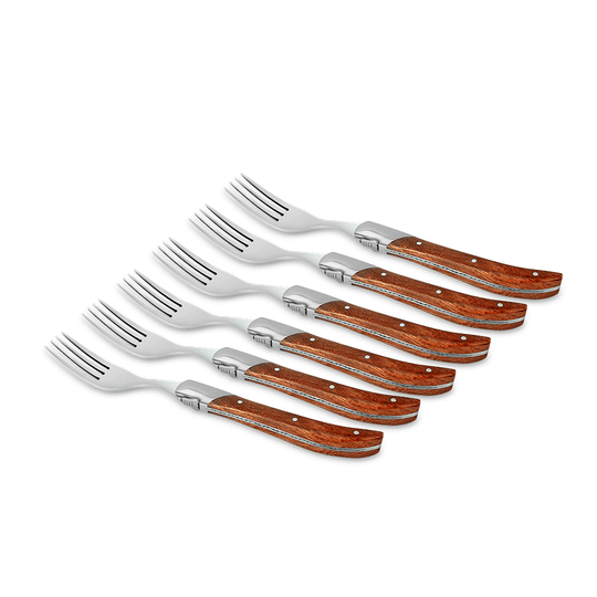 Laguiole by HÂWS steakgafler 6 stk. rosewood