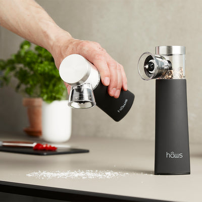 Hâws elektrisk kværn salt/peber - 1 stk.