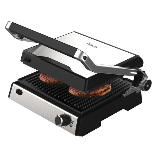 Hâws Møn bord- og paninigrill 29x26 cm 2000 Watt