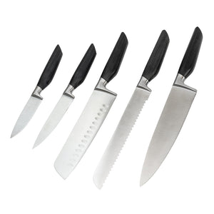 Hâws Santo Chef knivsæt 5 dele sort