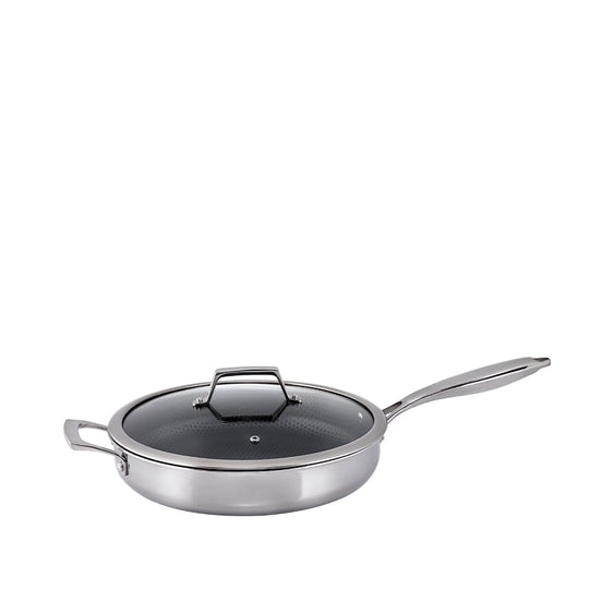 Hâws Santo sautergryde hexagon keramisk belægning med låg - 28 cm